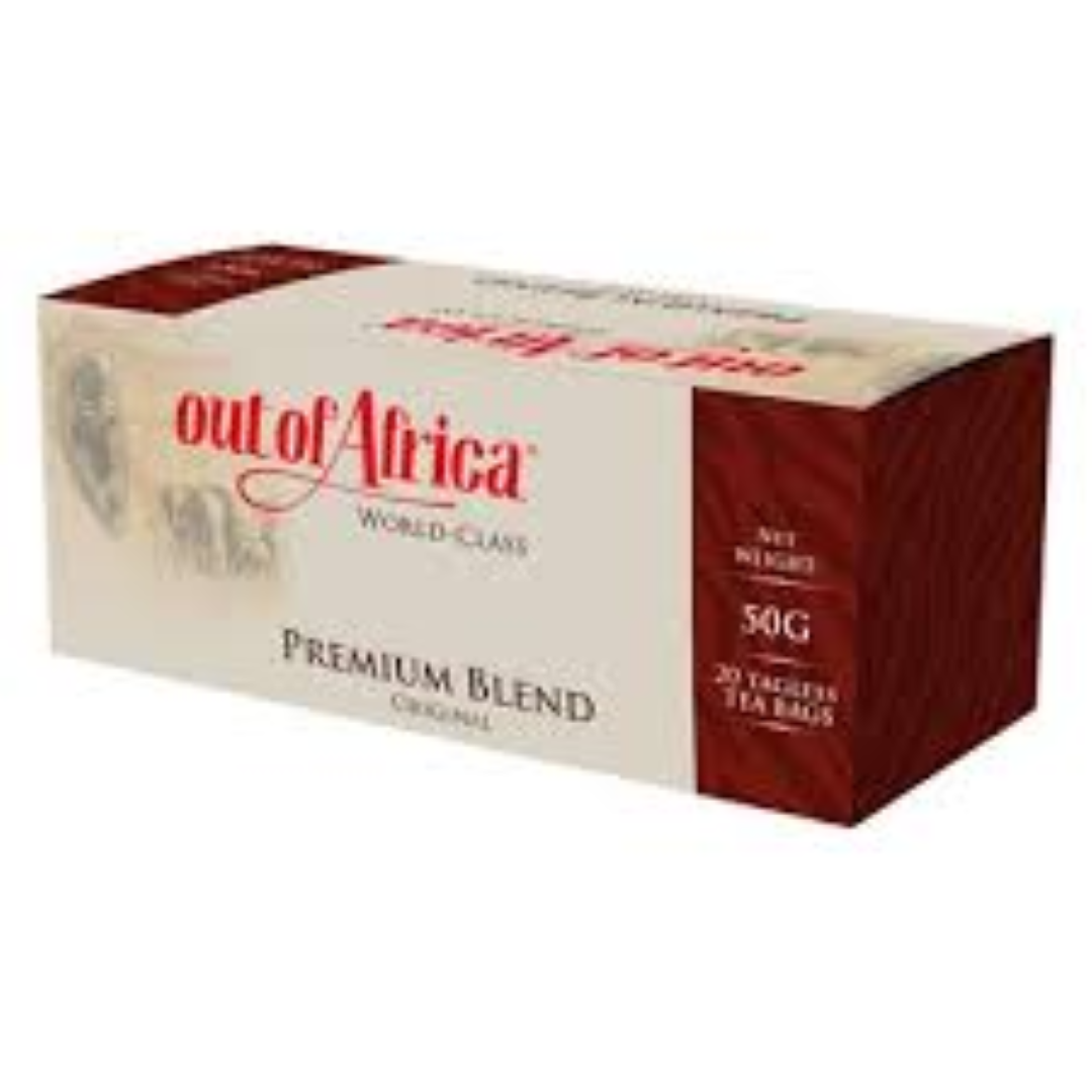 OUT OF AFRICA PREMIUM TEA BAGS 200G